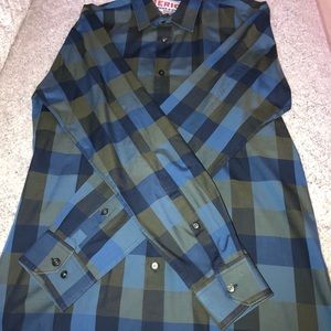 Hugo boss men’s slim fit button down shirt